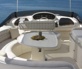 Motor yacht POSEIDON - Flybridge Al Fresco Dining